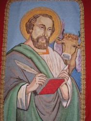 Barjak sv. Luke u staroj crkvi